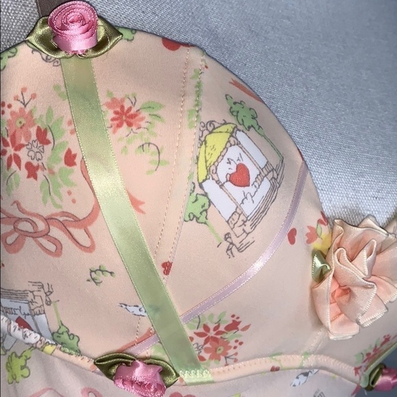 Cottagecore Bird Cage Ribbon Babydoll - Picture 6 of 8